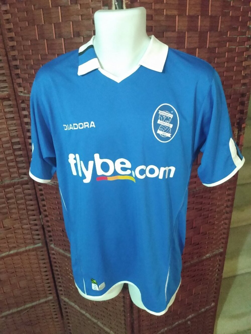 Diadora Birmingham City Soccer Jersey Mens Small Football shirt